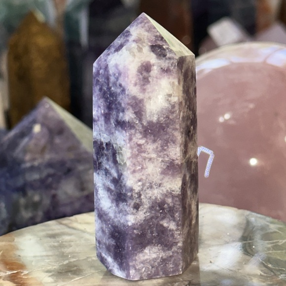 Lepidolite Crystal Point! - Picture 3 of 5